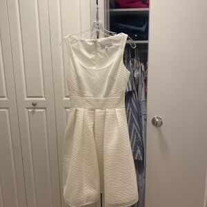 Anne Barge: Head over Heels Little White Dress